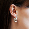 A Najo Tumble Silver Earring