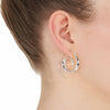 Najo Ravishing Ringlets Silver Earring