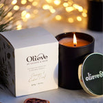 Olieve and Olie Christmas Candles