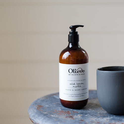 Olieve and Olie Organic Hand and Body Cream,  Lemon Myrtle - Olieve and Olie - Gifts - Paloma + Co Adelaide Boutique