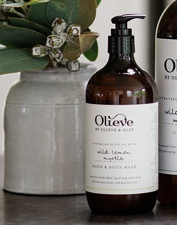 Olieve and Olie Organic Wild Lemon Myrtle Hand and Body Wash - Olieve and Olie - Gifts - Paloma + Co Adelaide Boutique