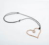 Pesci Che Volano Cuore Heart Bronze Pendant