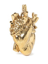 Seletti Love In Bloom Gold Heart Vase
