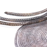 Seriously Designed Crocheted Choker Necklace Silver
