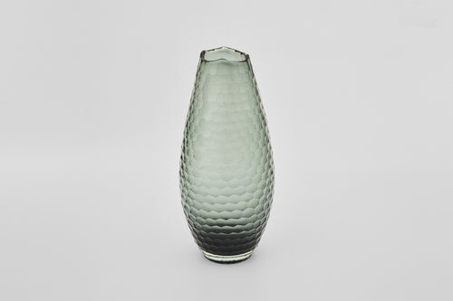 A The Foundry House Brilliant Glass Sky Vase
