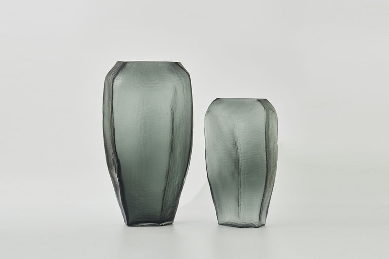 A The Foundry House Dune Vase Smoke