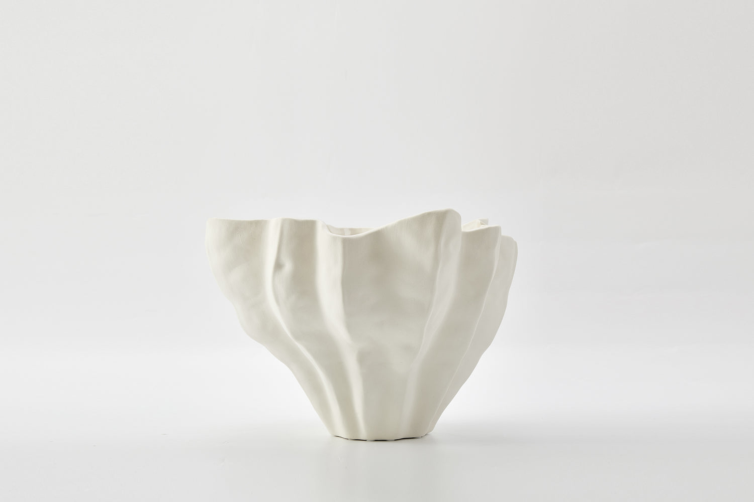 The Foundry House Flute Bowl Ivory