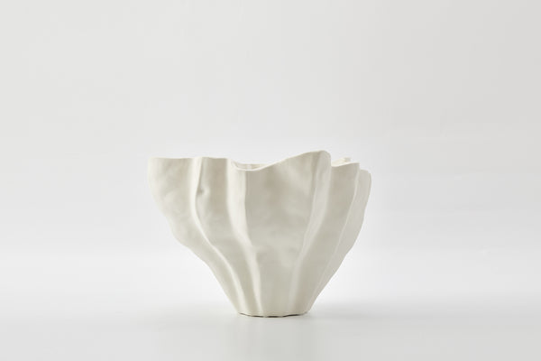 The Foundry House Flute Bowl Ivory