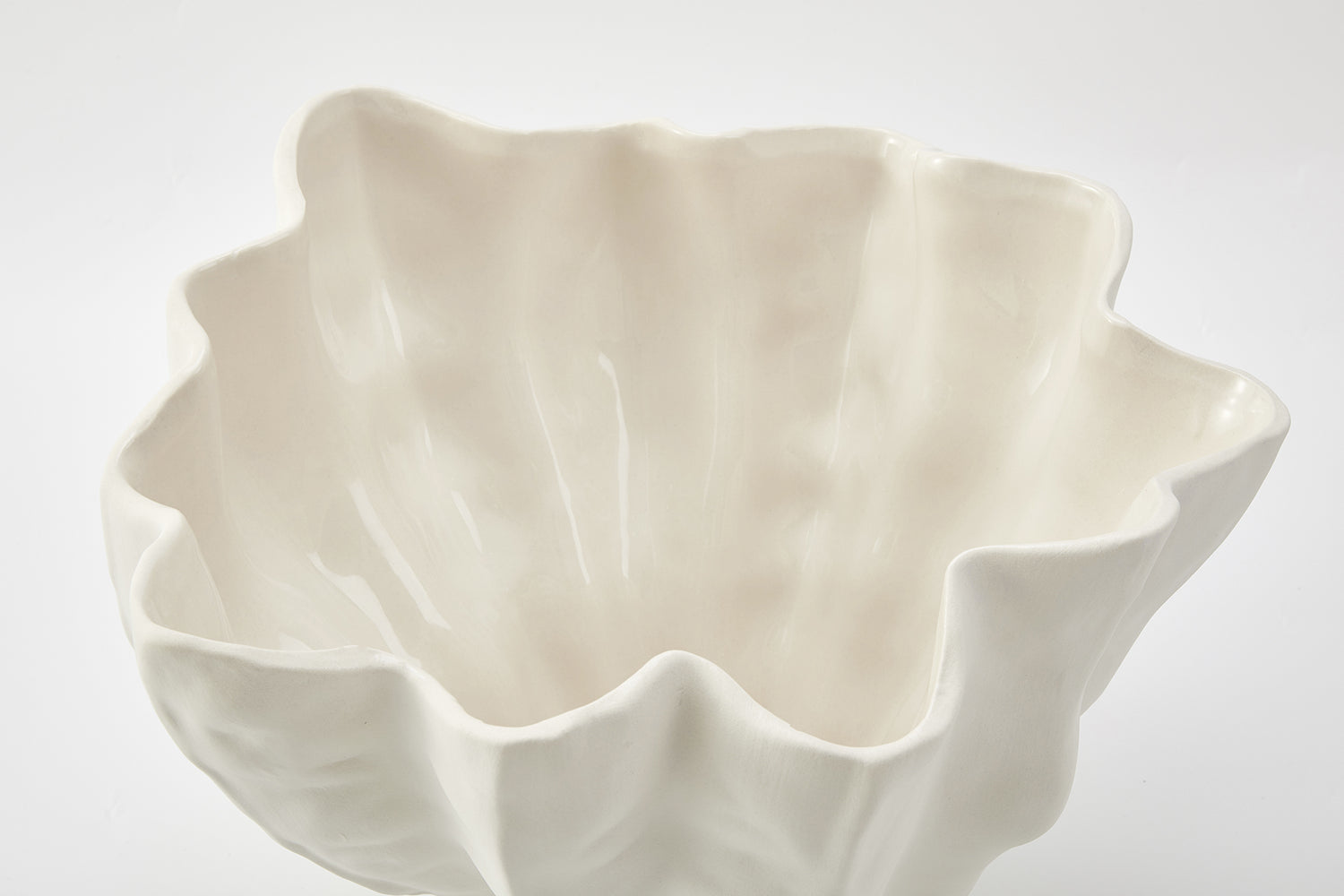 The Foundry House Flute Bowl Ivory