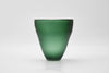 A The Foundry House Palma Vase Emerald