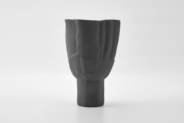 The Foundry House Umi Vase Ebony