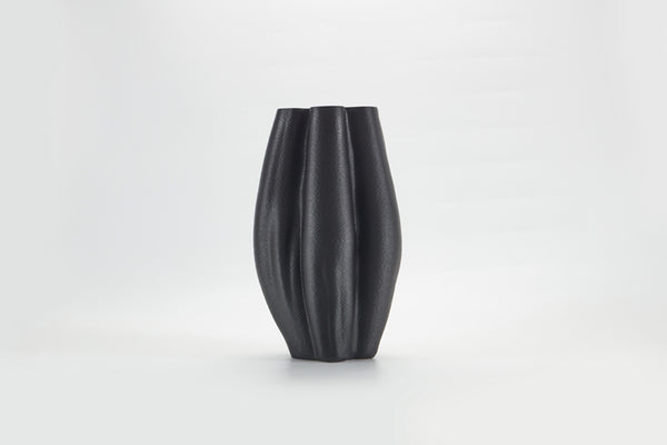 The Foundry House La Mer Vase Ebony