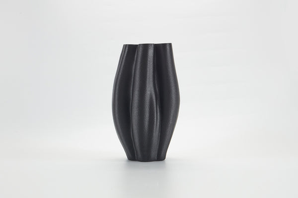 The Foundry House La Mer Vase Ebony