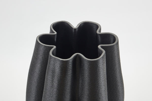 The Foundry House La Mer Vase Ebony