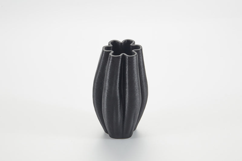 A The Foundry House La Mer Vase Ebony