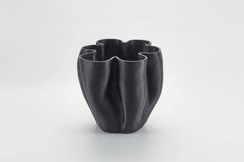 A The Foundry House Boheme Vase Ebony