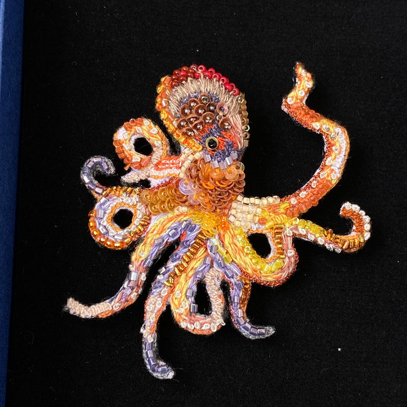 Octopus brooch hotsell