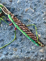 Trovelore Brooch Green Mantis