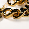 A Vanessa Baroni Chunky Chain Gold Bracelet