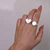 Von Treskow Plain Silver Signet Ring
