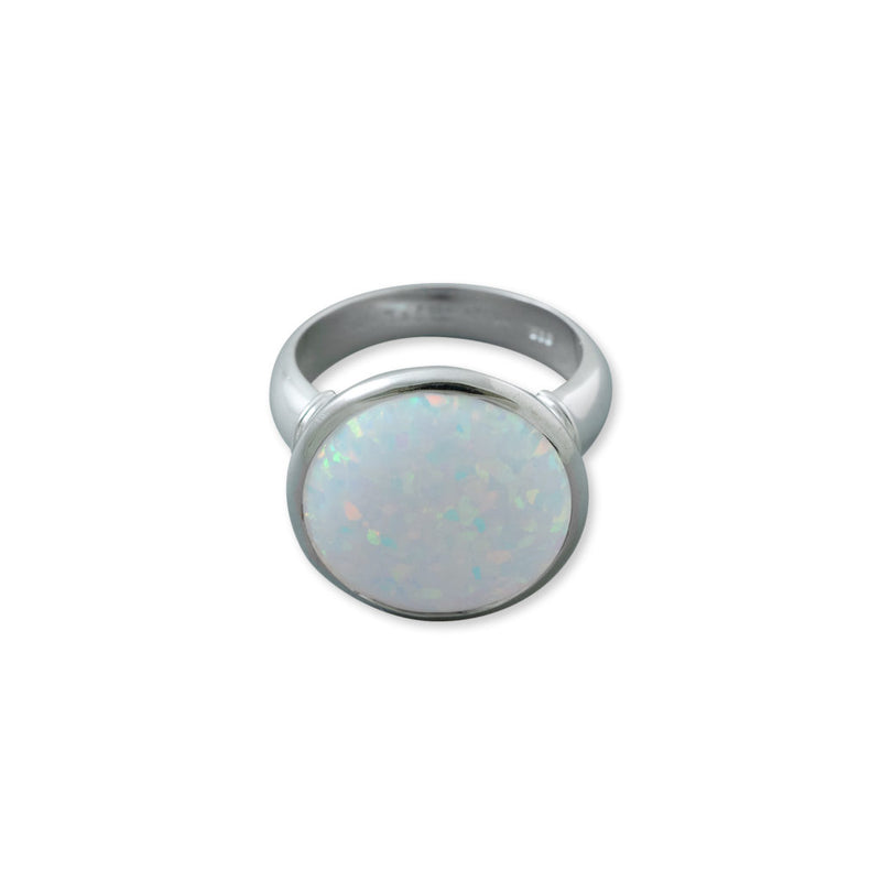 Von Treskow Czelline Opal Sterling Silver Ring - Von Treskow - Jewellery - Paloma + Co Adelaide Boutique