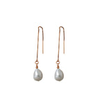 Von Treskow Baroque Pearl Chain Earring